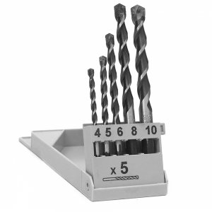 sada vrtáků univerzálních MULTIPLEX 4x40/75 a 5x50/85 a 6x60/100 a 8x72/120 a 10x72/120mm, 5ks