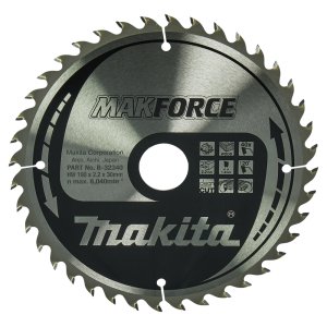 kotouč pilový dřevo MAKFORCE 190x2.2x30mm 40Z = old B-08486