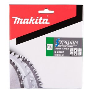 kotouč pilový dřevo SPECIALIZED 136x1.5x20mm 16Z pro aku pily = old B-10643