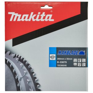 kotouč pilový dřevo MAKBLADE 260x2.3x30mm 24Z = old B-21989