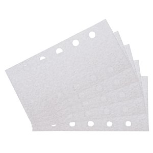 papír brusný suchý zip 93x185mm 8 děr K240, 10ks