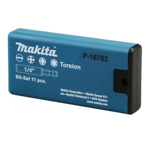 sada bitů 1/4" 10 ks v plastové krabičce