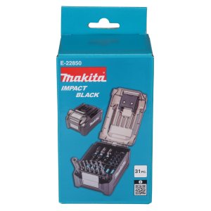 sada torzních bitů 1/4" IMPACT BLACK 31 ks v plastové krabičce