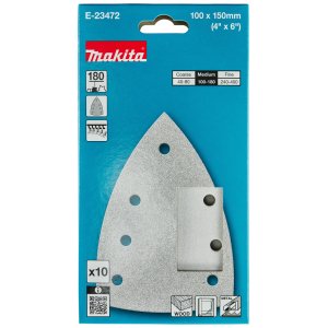 papír brusný suchý zip 100x150 A180, 10ks