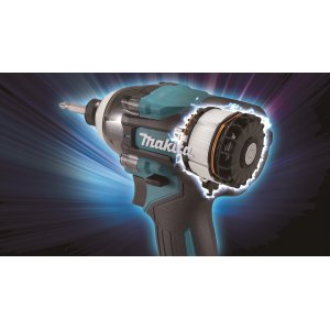 Aku rázový šroubovák 1/4"Li-ion XGT 40V/2,5Ah, Makpac - Bezuhlíkový motor