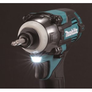 Aku rázový šroubovák 1/4"Li-ion XGT 40V/2,5Ah, Makpac - LED osvětlení