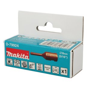 děrovka s diamantovým zrnem 8mm (se závitem M14 pro úhlovou brusku)=old D-61086