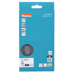 brusný papír 93x185mm  A180 10ks