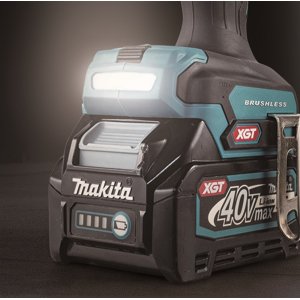 Aku bezuhlíkový vrtací šroubovák Li-ion XGT 40V/4,0Ah,Makpac - LED osvětlení
