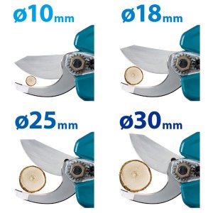 Aku nůžky na vinnou révu Li-ion LXT 18V, bez aku     Z - Rozevření nožů