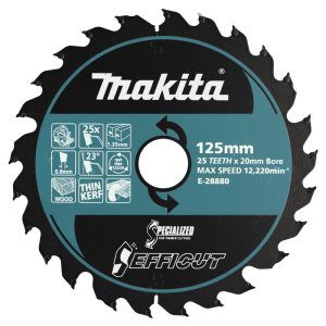 kotouč pilový dřevo Efficut 125x20mm 25Z