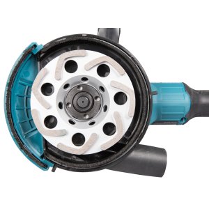 Aku bruska pro broušení betonu 125mm Li-ion XGT 40V/4,0Ah,Makpac - Diamantový kotouč