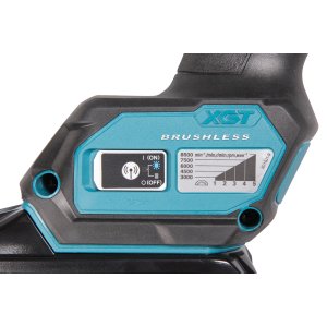 Aku bruska pro broušení betonu 125mm Li-ion XGT 40V/4,0Ah,Makpac - Technologie AWS
