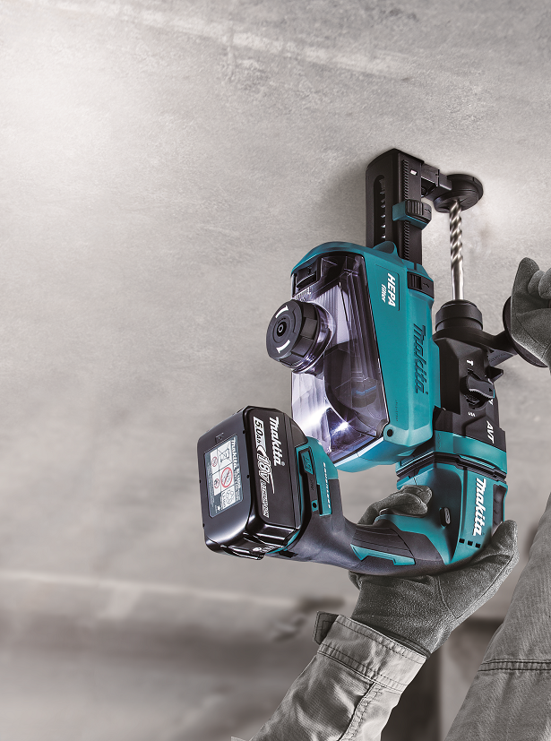 Makita DHR182Z Aku kombinované kladivo Li-ion LXT