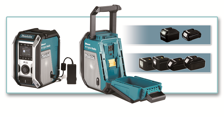 MAKITA DMR115 Aku rádio DAB, Bluetooth,