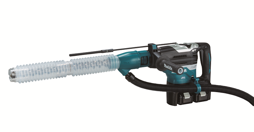 Makita DHR400T2UN Aku kladivo SDSMax s AWS Li-ion LXT 2x18V/5,0Ah