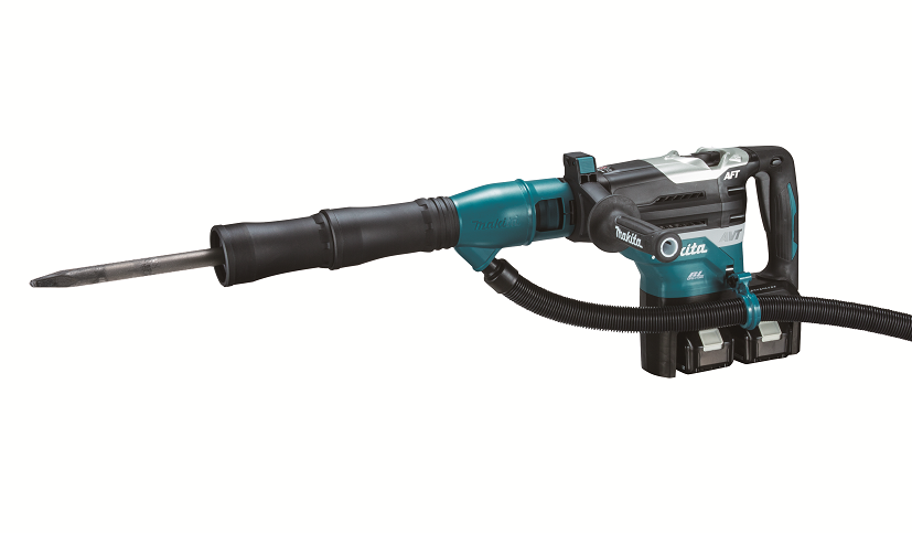 Makita DHR400T2UN Aku kladivo SDSMax s AWS Li-ion LXT 2x18V/5,0Ah