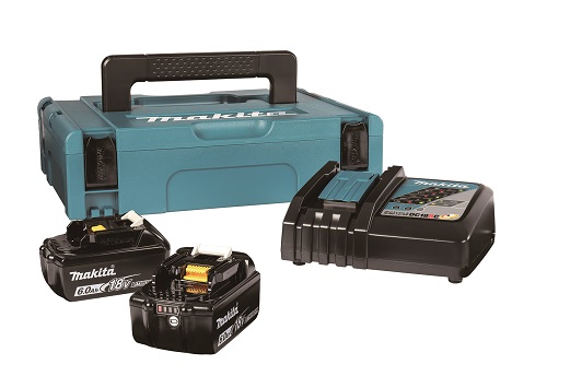 Makita 198116-4 sada Li-ion LXT 18V 2ksBL1860B+1ksNabíječkaDC18RC+1ksMakpac