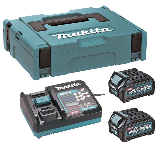Makita 191J81-6 sada Li-ion XGT 40V 2ksBL4025+1ksDC40RA+1ksMakpac