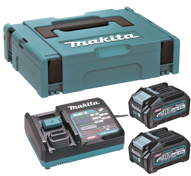 Makita 191J97-1 sada Li-ion XGT 40V 2ksBL4040+1ksDC40RA+1ksMakpac