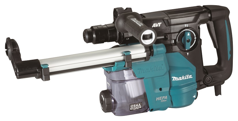 Makita HR3012FCWJ Kombinované kladivo s výměnným sklíčidlem a AVT 3,9J,1050W