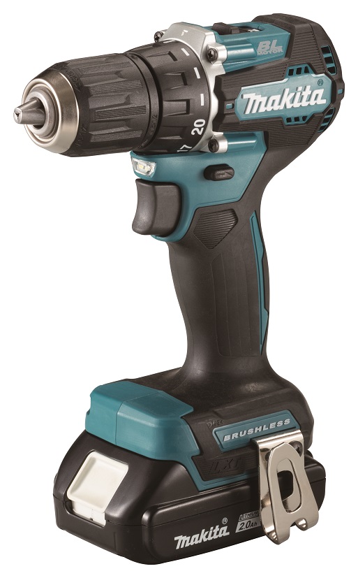 Makita DDF487RAJ Aku bezuhlíkový šroubovák Li-ion LXT 18V 2,0 Ah,Makpac
