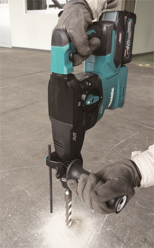 Makita HR009GM203 Aku kladivo s výměnným sklíčidlem a AWS Li-ion XGT 40V/4,0Ah,kufr