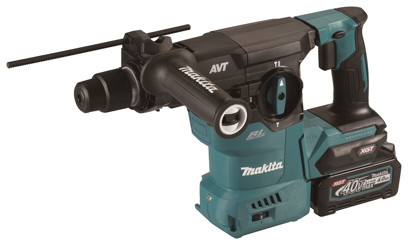 Makita HR008GM203 Aku kladivo s AWS Li-ion XGT 40V/4,0Ah,kufr