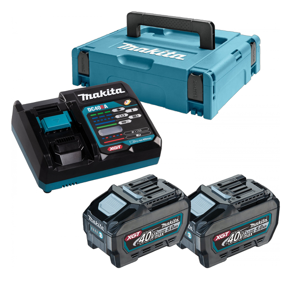 Makita 191V35-5 sada Li-ion XGT 40V 2ksBL4050F+1ksDC40RA+1ksMakpac