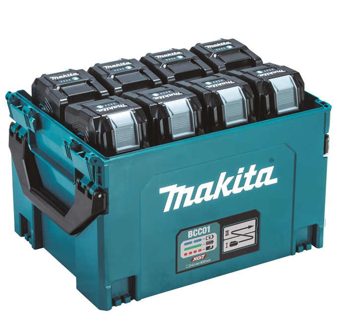 Makita 1914U3-7 nabíjecí adaptér BCC01 pro 8 akumulátorů XGT