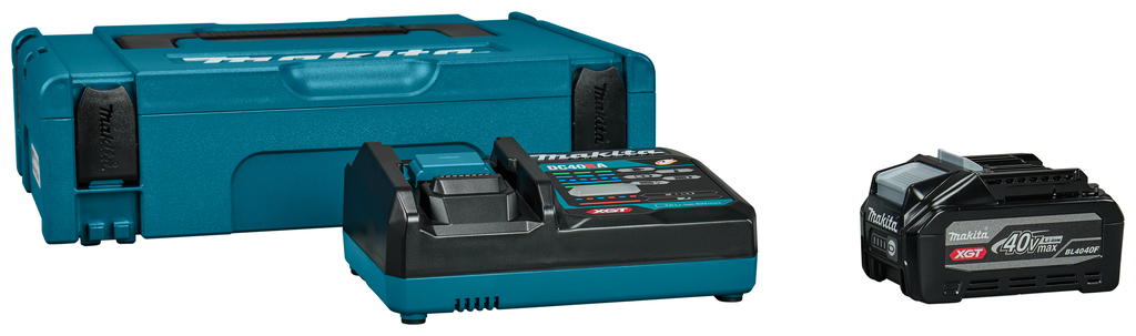 Makita 1915D9-2 sada Li-ion XGT 40V 1xBL4040F+DC40RA+Makpac