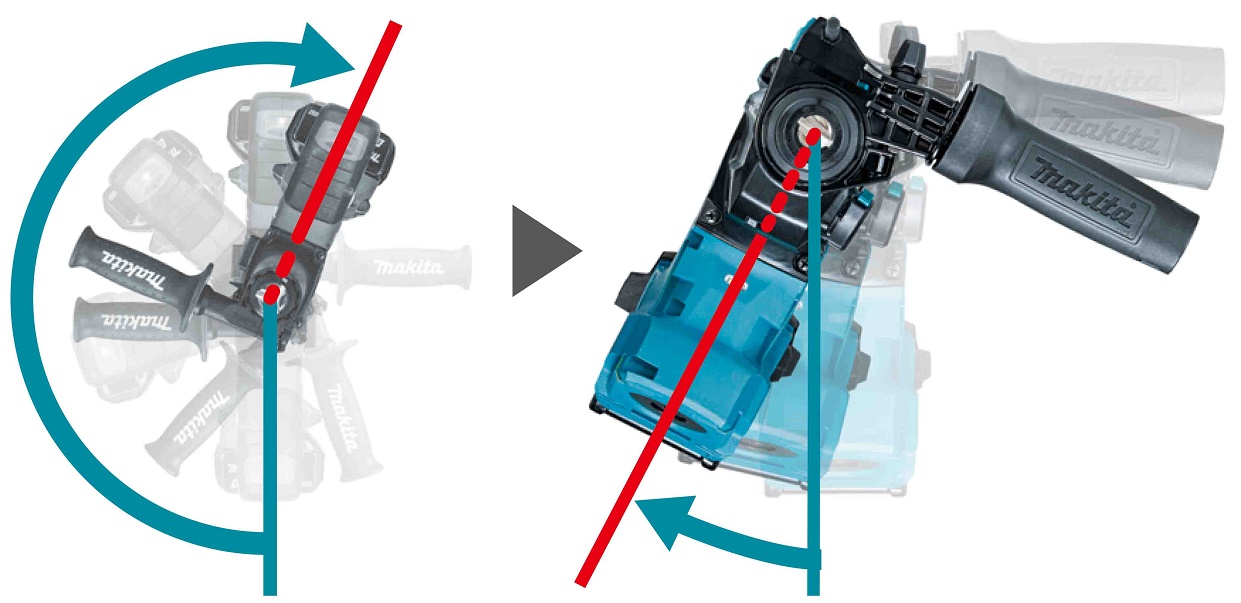 Makita HR011GZ Aku kladivo SDS-Plus s AWS Li-ion XGT 40V, bez aku   Z