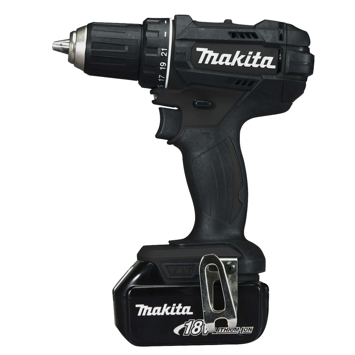 Makita aku vrtací šroub. černý Li-ion 18V/3,0 A