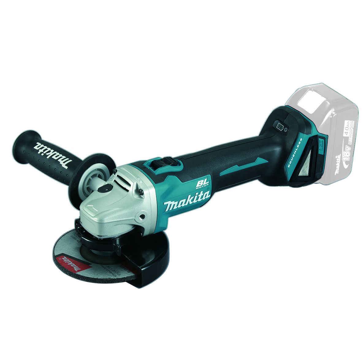 Makita Aku úhlová bruska 125mm Li-ion 18V, bez aku