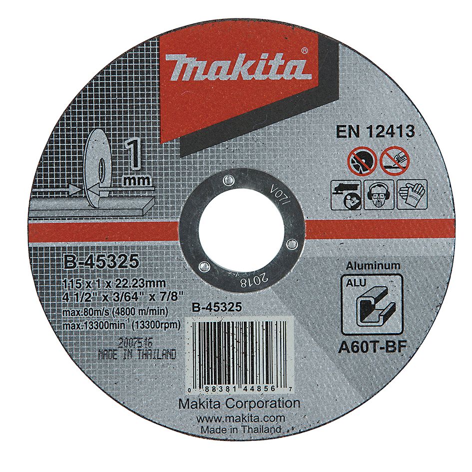 Makita řezný kot. na hliník 115x1.0x22.23