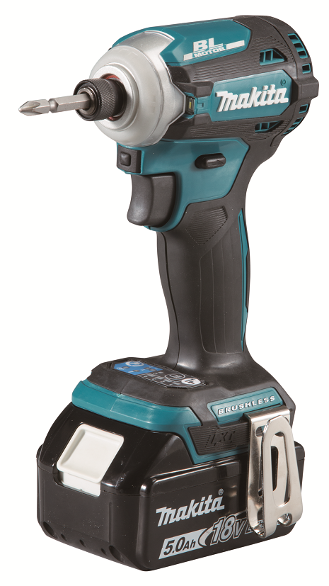Makita DTD171RTJ Aku rázový šroubovák 1/4" Li-ion LXT 18V/5,0Ah, Makpac