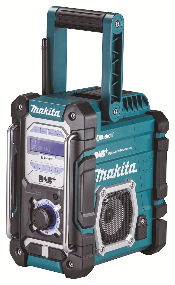 Makita Aku rádio DAB s Bluetooth, Li-ion CXT/LXT 7,2V-18V Z